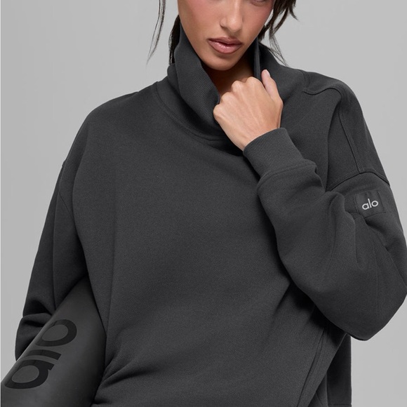 ALO Yoga Sweaters - ALO Yoga Hazy Mock Nevk Turtleneck NWT